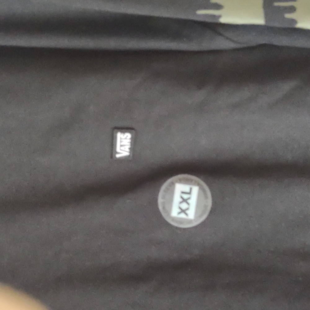 VANS MENS XXL TEE NWT Black/Green - Picture 5 of 9